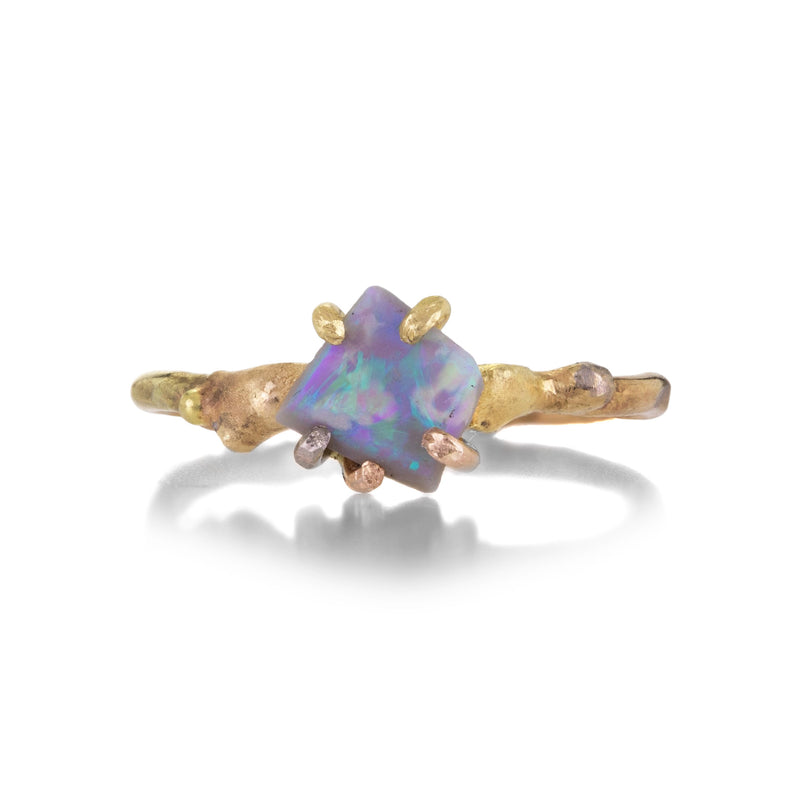 Variance Australian Opal Small Stone Ring | Quadrum Gallery