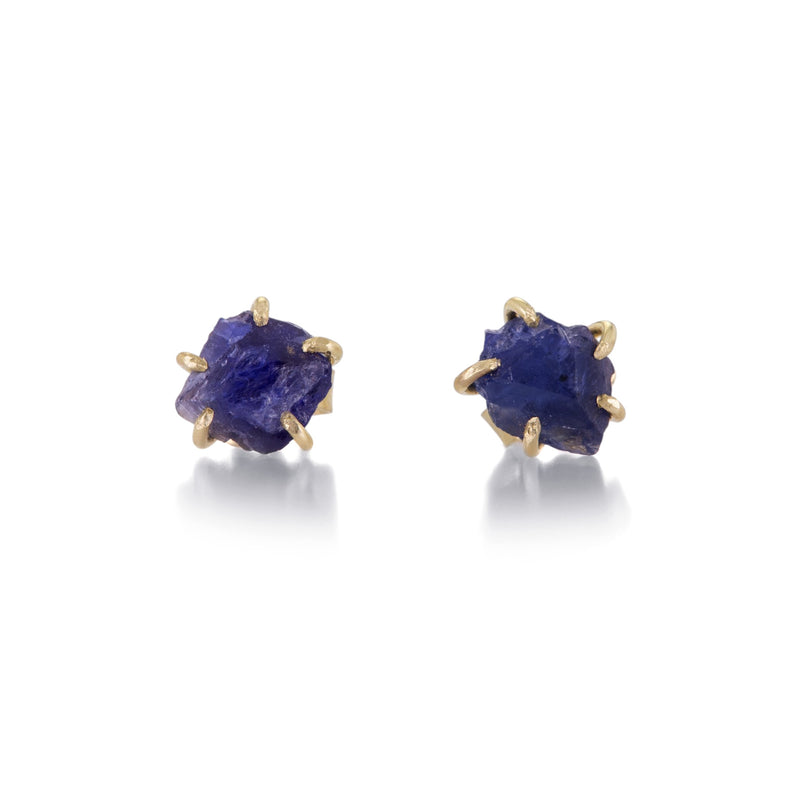 Variance Sapphire Small Stone Studs | Quadrum Gallery