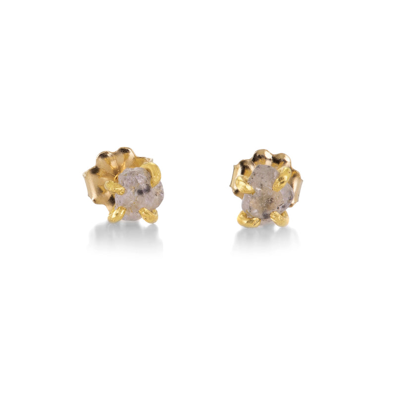 Variance 22k Rough Diamond Studs | Quadrum Gallery