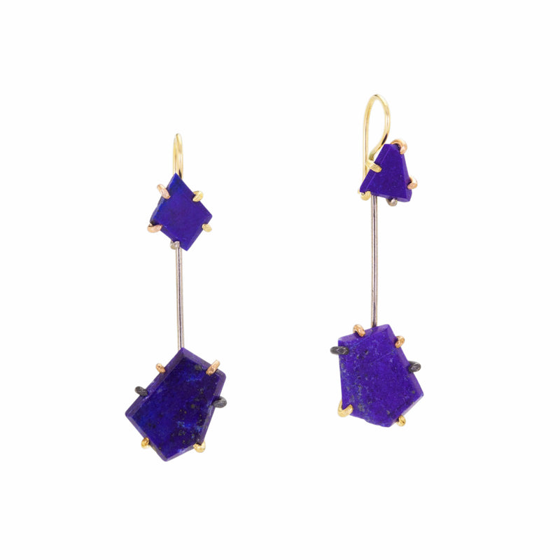Variance Lapis Day to Night Earrings | Quadrum Gallery