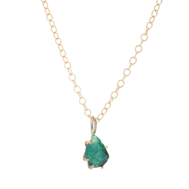 Variance Zambian Emerald Pendant (no chain) | Quadrum Gallery