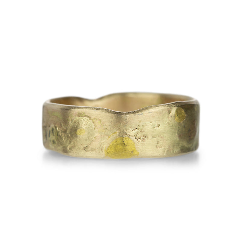 Variance Multicolored Gold Cigar 6mm Band | Quadrum Gallery