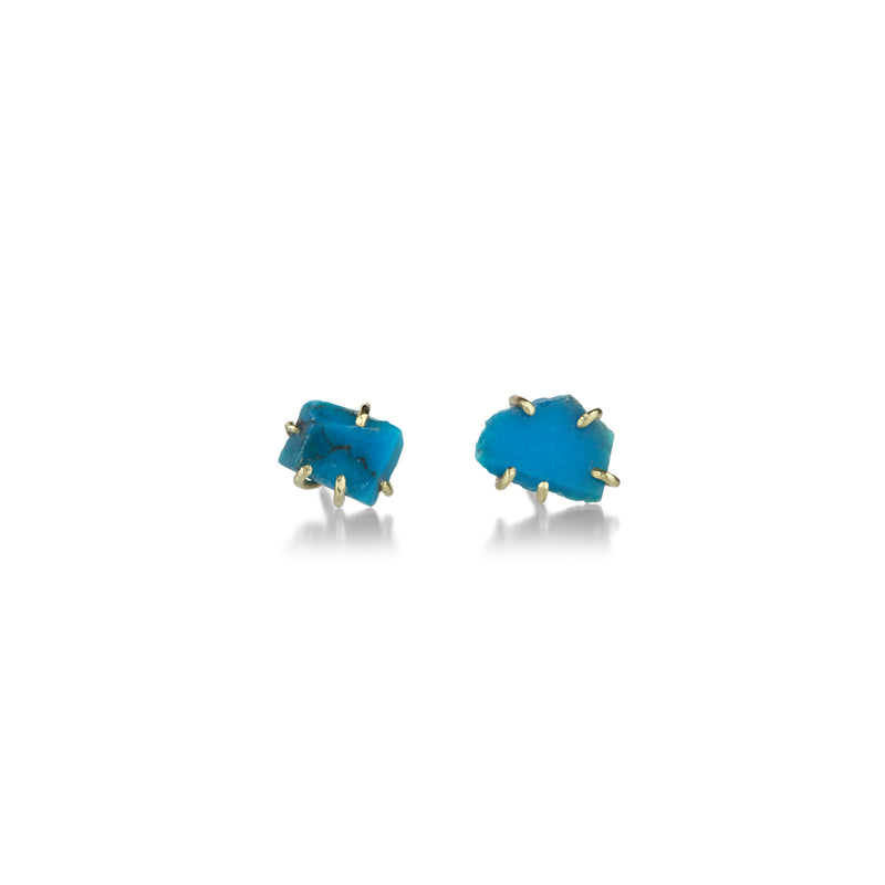 Variance Small Arizona Turquoise Studs | Quadrum Gallery