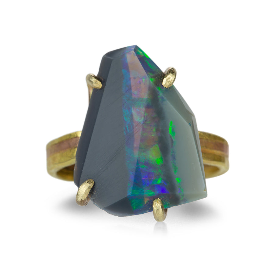 Variance  Australian Opal Ring | Quadrum Gallery
