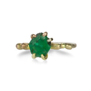 Variance  Small Zambian Emerald Ring | Quadrum Gallery