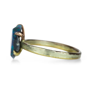 Variance Small Mixed Metal Australian Opal Ring | Quadrum Gallery