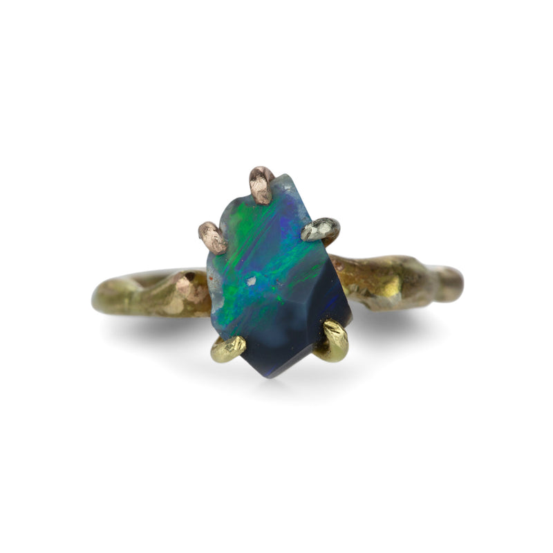 Variance Australian Opal Gold Blend Ring | Quadrum Gallery