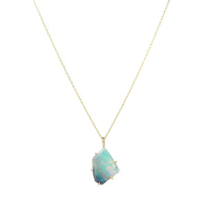 Variance Medium Australian Opal Pendant Necklace | Quadrum Gallery