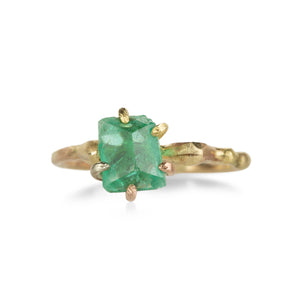 Variance Zambian Emerald Small Stone Ring | Quadrum Gallery