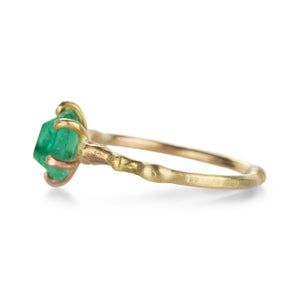 Variance Zambian Emerald Small Stone Ring | Quadrum Gallery