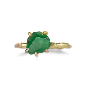 Variance Small Brazilian Emerald Stone Ring | Quadrum Gallery