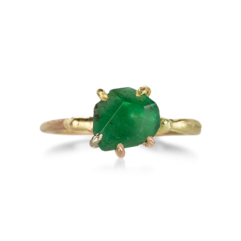 Variance Small Brazilian Emerald Stone Ring | Quadrum Gallery