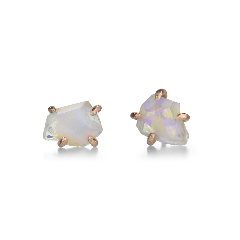 Variance 14k Medium Australian Opal Studs | Quadrum Gallery