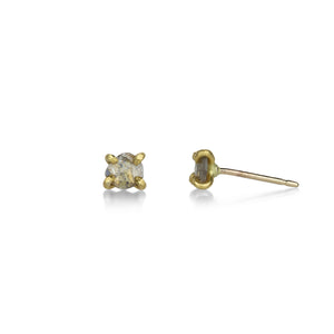 Variance Rose Cut Cognac Diamond Studs | Quadrum Gallery