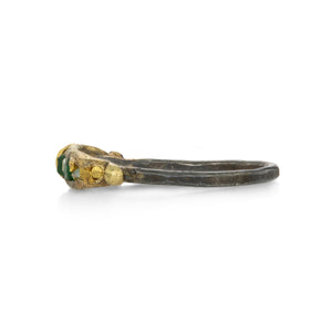 Variance Brazilian Emerald and Diamond Ring | Quadrum Gallery