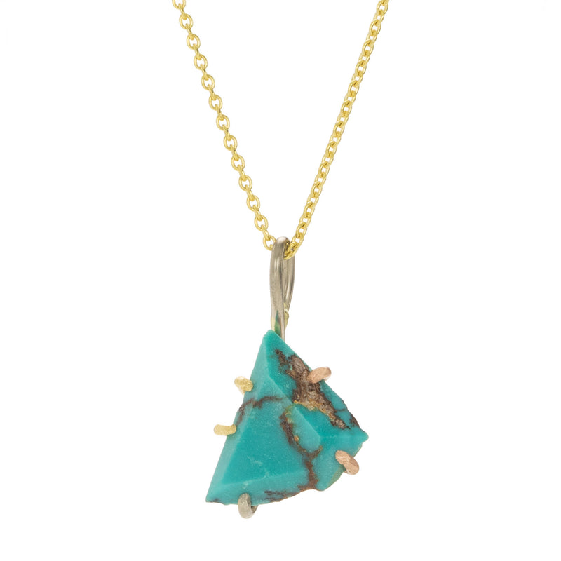Variance Zambian Turquoise Pendant Necklace | Quadrum Gallery