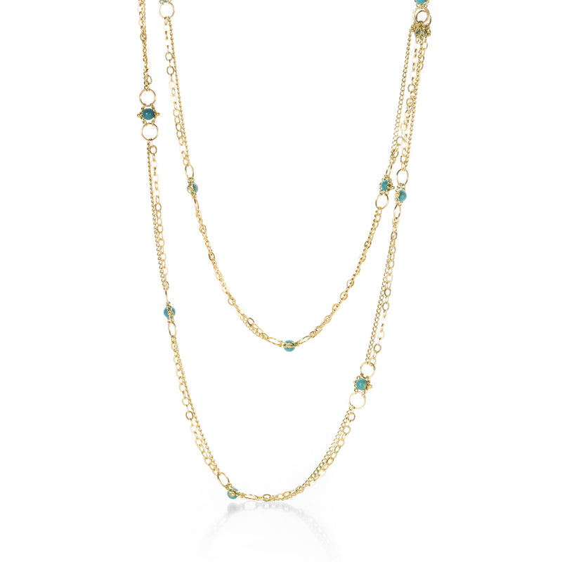 Amali Turquoise Whisper Necklace | Quadrum Gallery