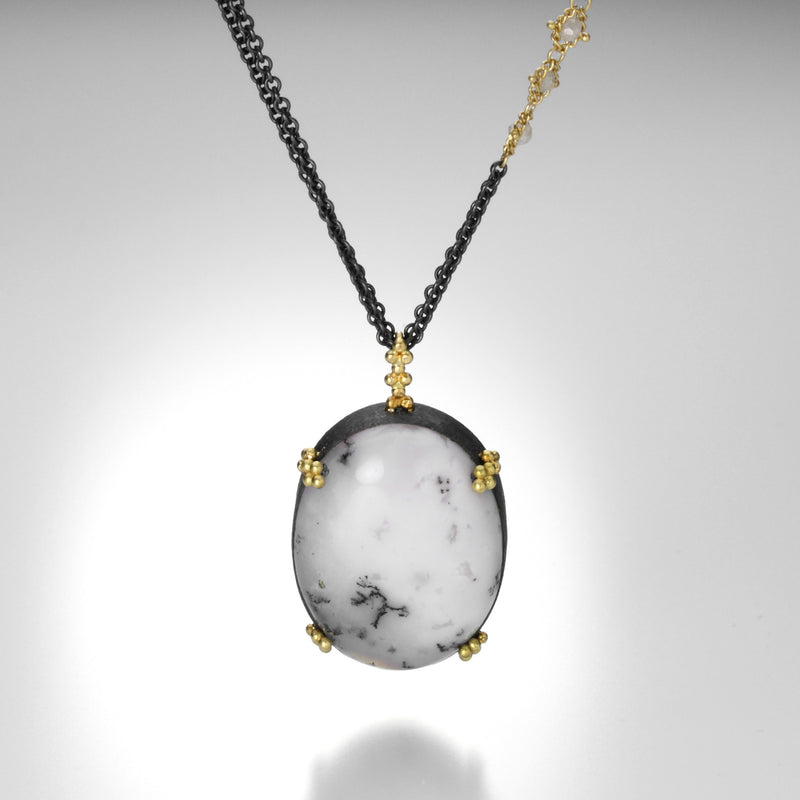 Amali Dendritic Opal Necklace | Quadrum Gallery