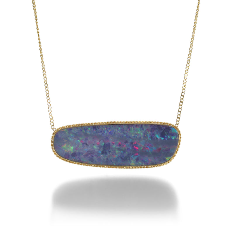 Amali Opal Bar Necklace | Quadrum Gallery