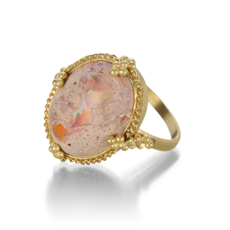 Amali Mexican Opal Ring | Quadrum Gallery