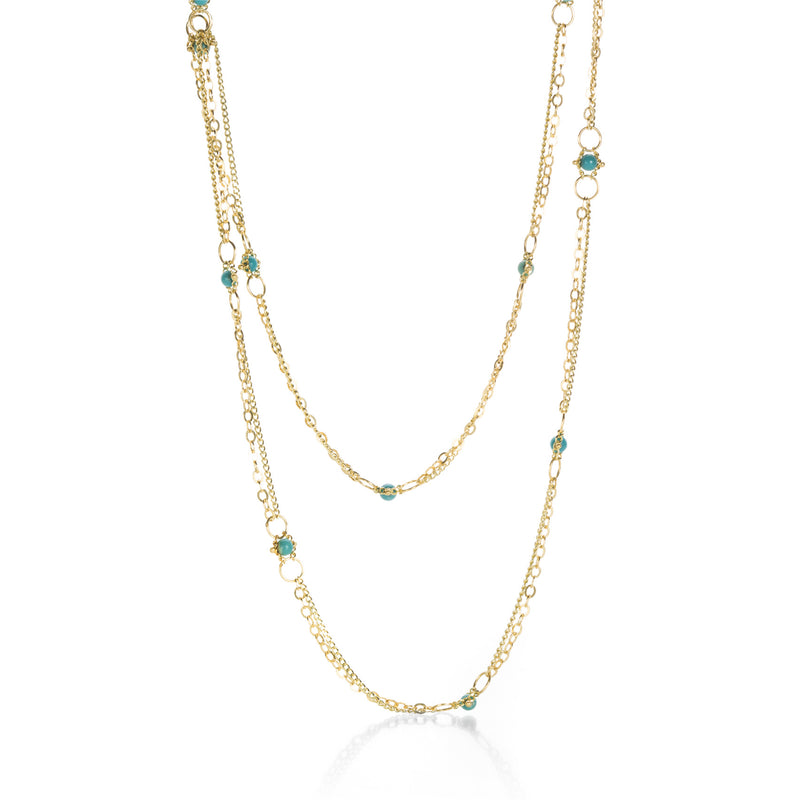 Amali Turquoise Whisper Chain Necklace | Quadrum Gallery