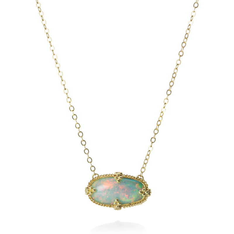 Amali Horizontally Set Opal Necklace | Quadrum Gallery