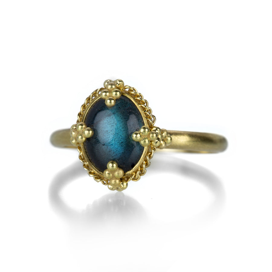 Amali Small Labradorite Ring | Quadrum Gallery