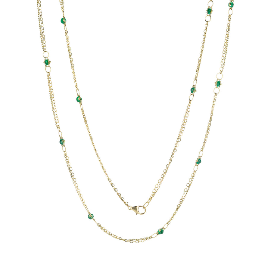 Amali Emerald Whisper Chain | Quadrum Gallery