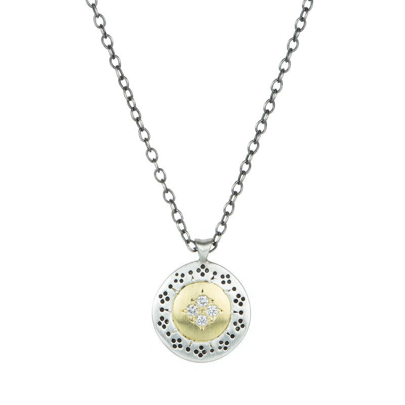Adel Chefridi Silver Four Star Harmony Pendant Necklace | Quadrum Gallery