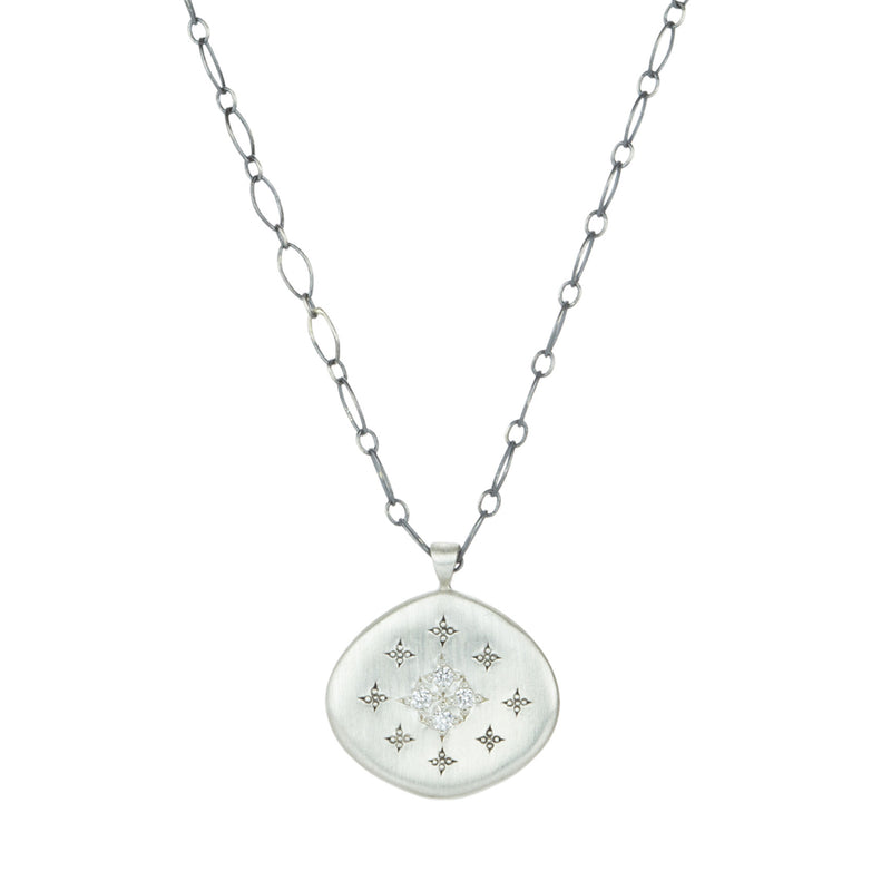 Adel Chefridi Four Star Silver Lights Pendant Necklace | Quadrum Gallery