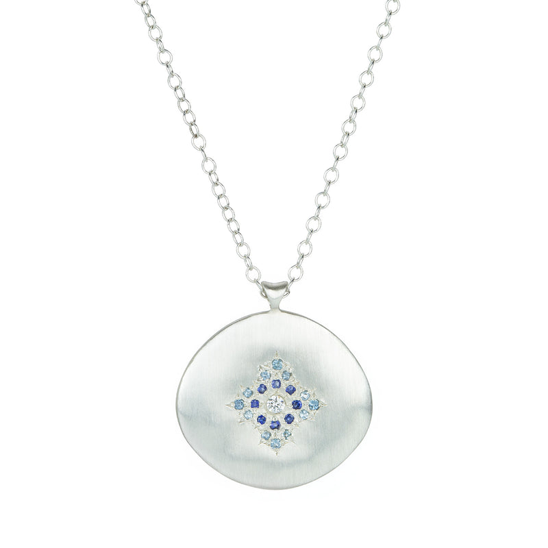 Adel Chefridi Silver Star Light Pendant Necklace | Quadrum Gallery