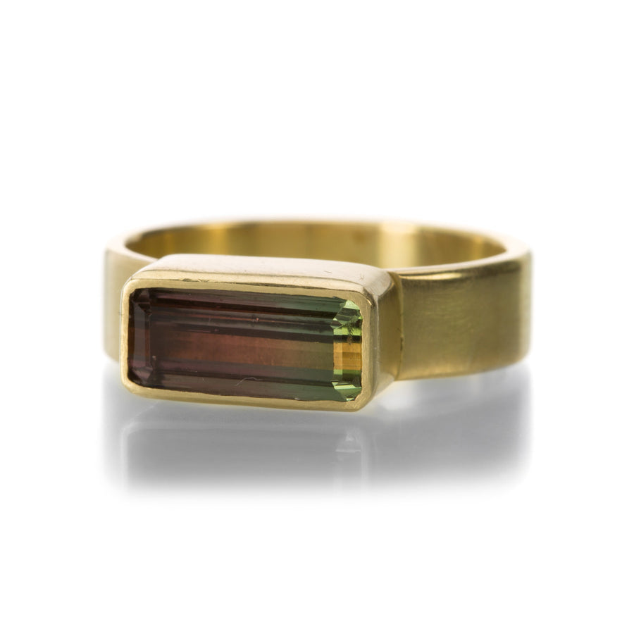 Annette Ferdinandsen Long Watermelon Tourmaline Ring | Quadrum Gallery