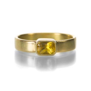 Annette Ferdinandsen Canary Yellow Sapphire Ring | Quadrum Gallery