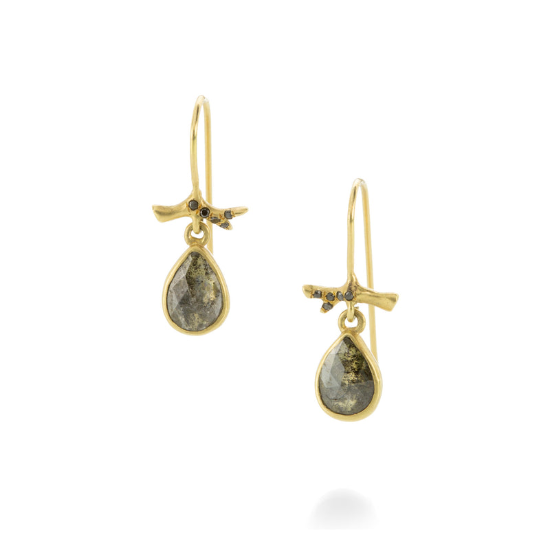 Annette Ferdinandsen Rustic Diamond Drop Earrings | Quadrum Gallery