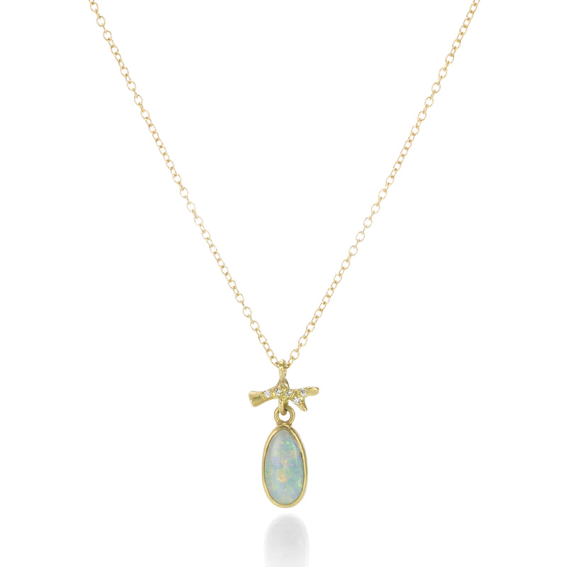 Annette Ferdinandsen Australian White Opal Necklace | Quadrum Gallery