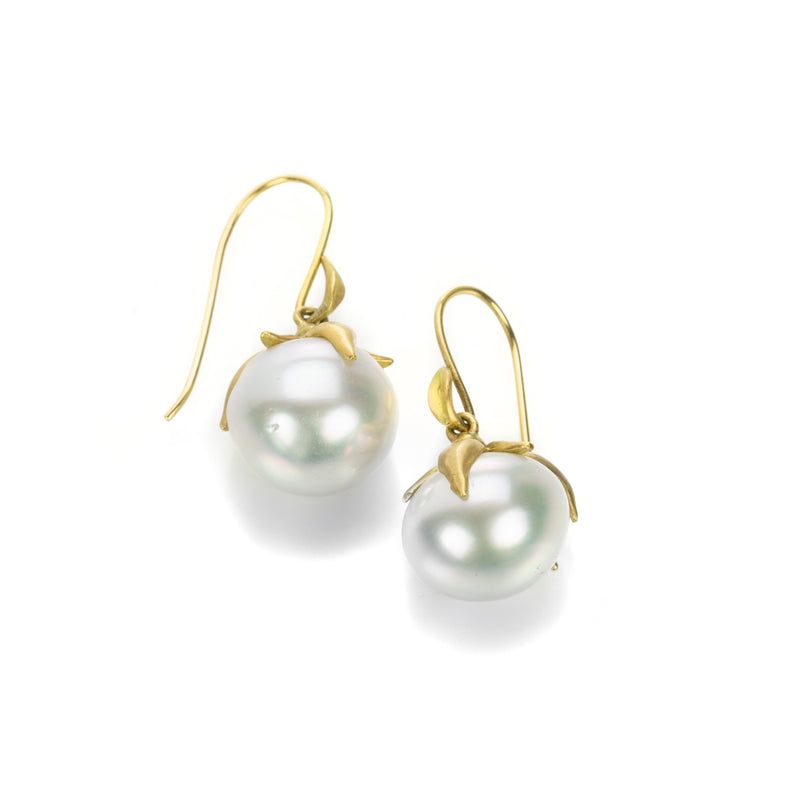 Annette Ferdinandsen South Sea Pearl Blossom Earrings | Quadrum Gallery