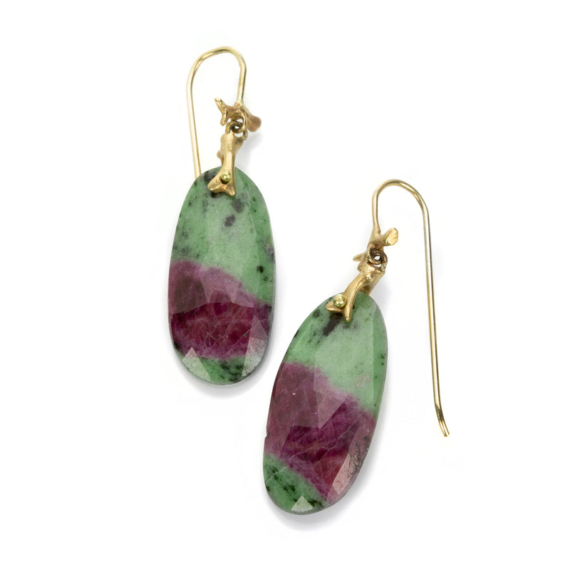 Annette Ferdinandsen Ruby in Zoisite Earrings | Quadrum Gallery