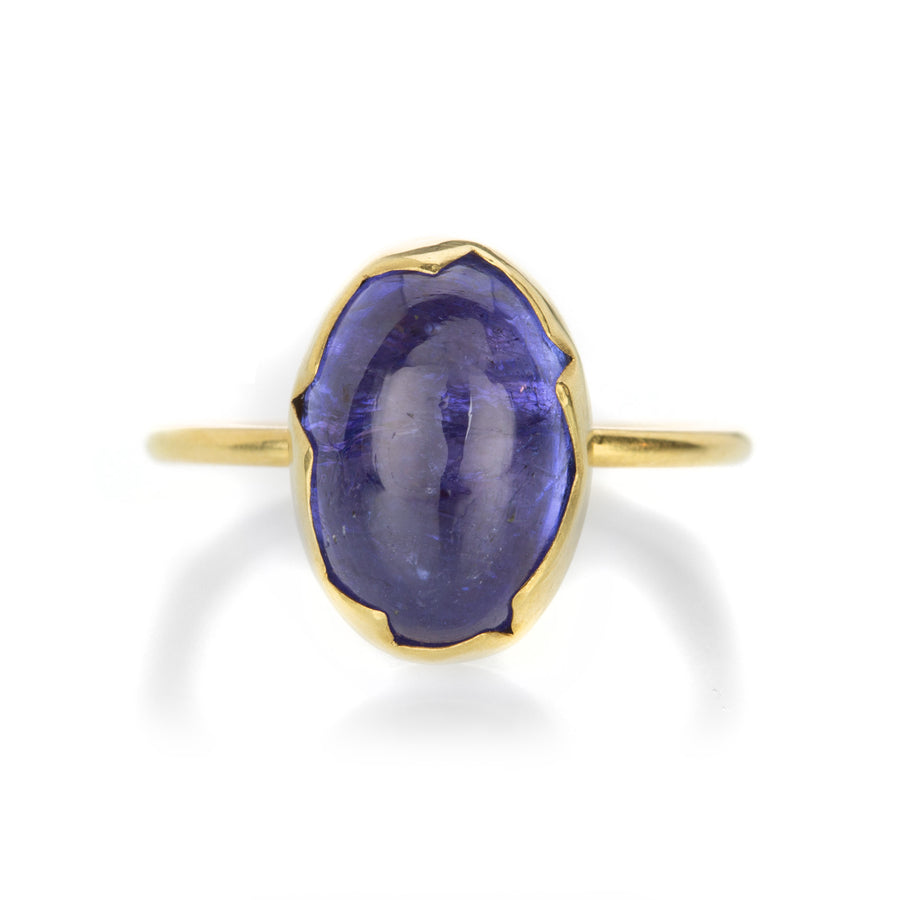 Annette Ferdinandsen Tanzanite Egg Stacker Ring | Quadrum Gallery