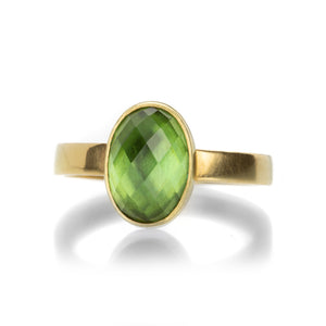 Annette Ferdinandsen Green Tourmaline Roxy Ring | Quadrum Gallery