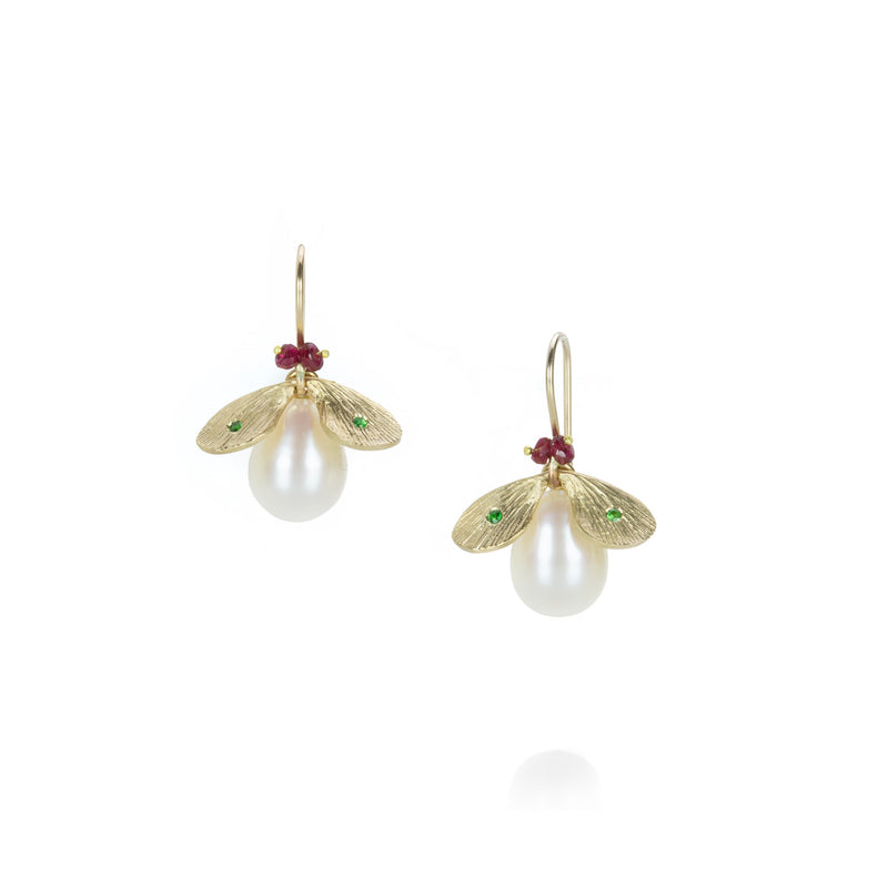 Annette Ferdinandsen Pearl Jeweled  Bug Earrings | Quadrum Gallery