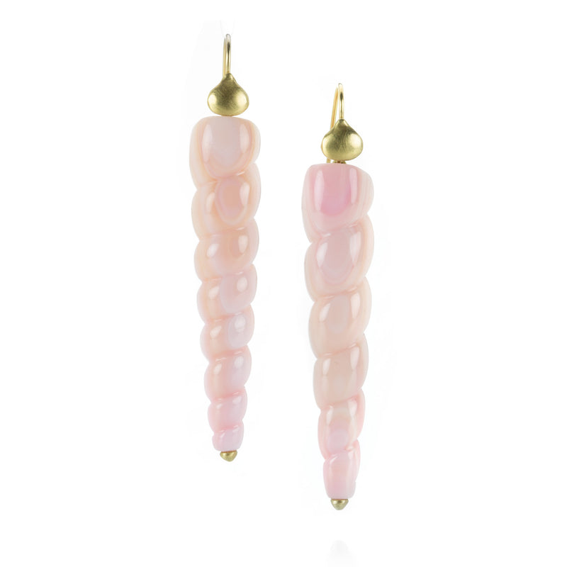 Annette Ferdinandsen Pink Conch Shell Earrings | Quadrum Gallery