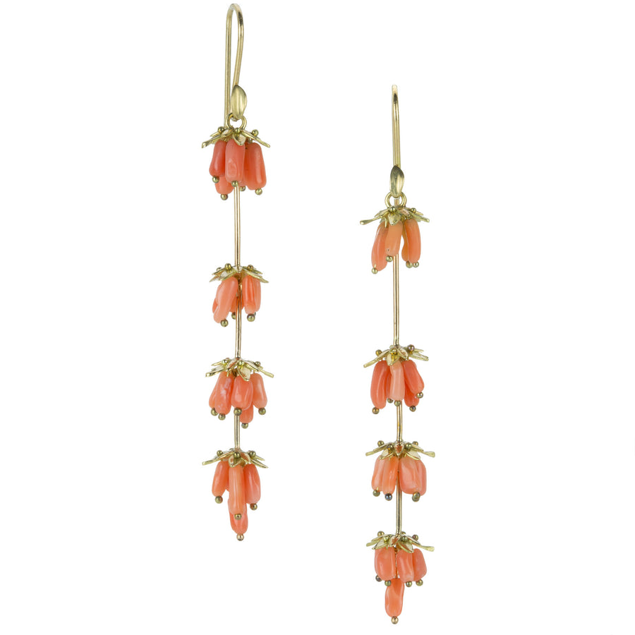 Annette Ferdinandsen Pink Coral Lavender Earrings | Quadrum Gallery