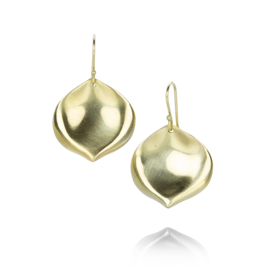 Annette Ferdinandsen Medium 18k Rose Petal Earrings | Quadrum Gallery