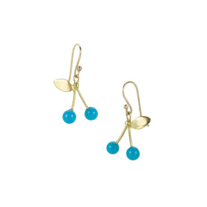 Annette Ferdinandsen Turquoise Cherry Earrings | Quadrum Gallery