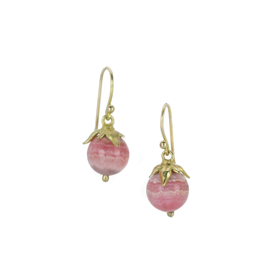 Annette Ferdinandsen Rhodochrosite Berry Earrings | Quadrum Gallery