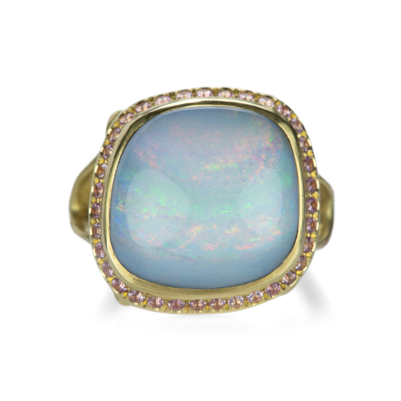 Annette Ferdinandsen Opal Branch Ring with Pink Sapphires | Quadrum Gallery