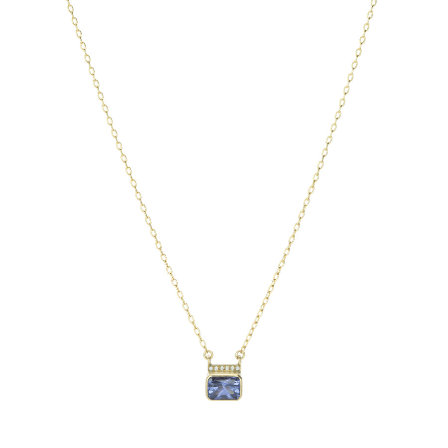 Annette Ferdinandsen Sapphire Roxy Pendant Necklace | Quadrum Gallery