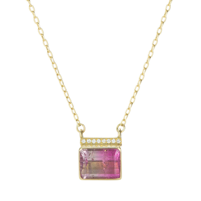 Annette Ferdinandsen Pink Tourmaline Roxy Pendant Necklace | Quadrum Gallery