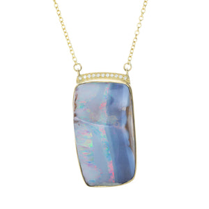 Annette Ferdinandsen Boulder Opal Waterfall Pendant Necklace | Quadrum Gallery