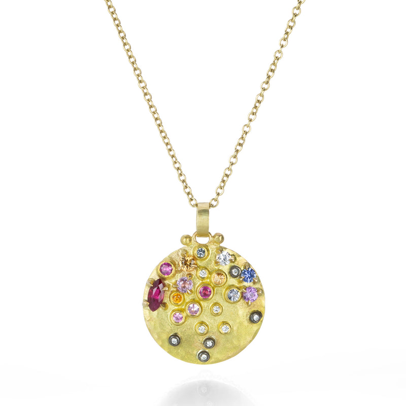 Annie Fensterstock Confetti Disc Necklace | Quadrum Gallery